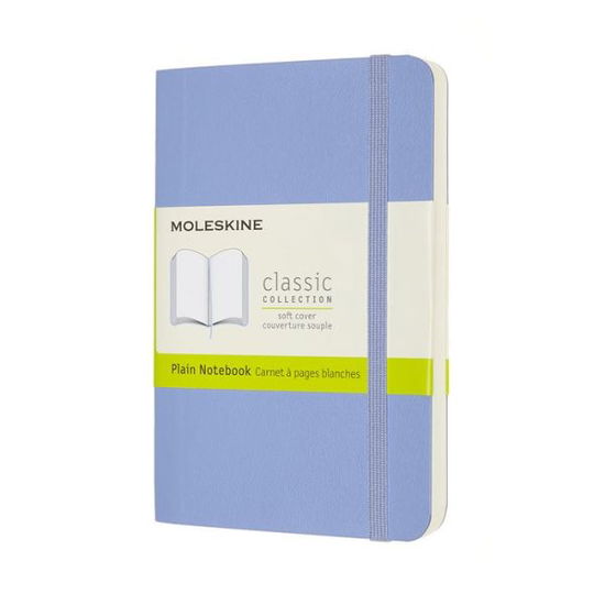 Cover for Moleskine Pocket Plain Softcover Notebook: Hydrangea Blue (Book) (2020)