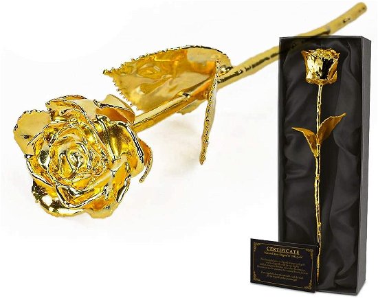 Black Giftbox (03261.go) - 24k Golden Rose - Merchandise -  - 8718182074925 - 