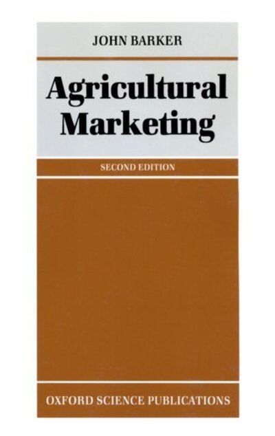 Cover for Barker · Agricultural Marketing (Paperback Book) [2 Revised edition] (1990)