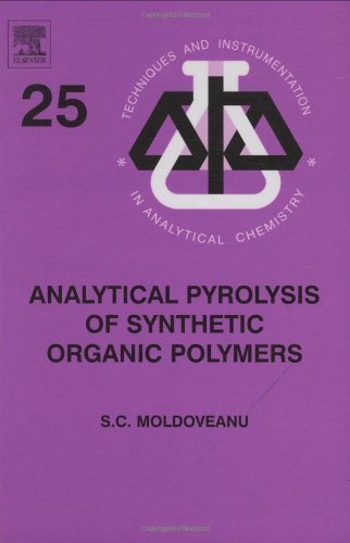 Cover for Moldoveanu, Serban C. (Senior Principal Scientist, RJ Reynolds Tobacco Co., Winston-Salem, NC, USA) · Analytical Pyrolysis of Synthetic Organic Polymers - Techniques &amp; Instrumentation in Analytical Chemistry (Hardcover bog) (2005)