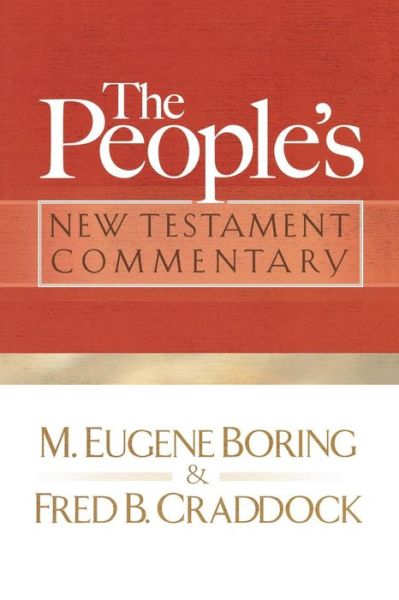 Cover for M. Eugene Boring · The People's New Testament Commentary (Paperback Book) (2010)