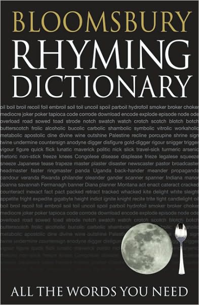 Cover for N/a · Bloomsbury Rhyming Dictionary (N/A) (2007)