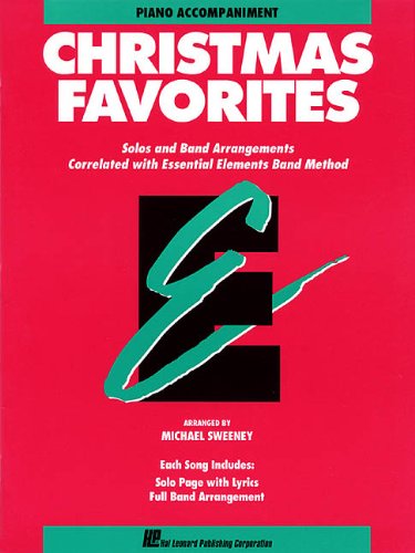 Cover for Michael Sweeney · Essential Elements Christmas Favorites: Piano Accompaniment (Paperback Book) (1993)