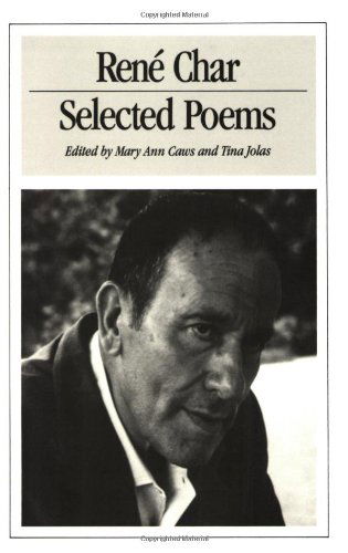 Cover for Rene Char · Selected Poems of Rene Char (Paperback Book) (1992)