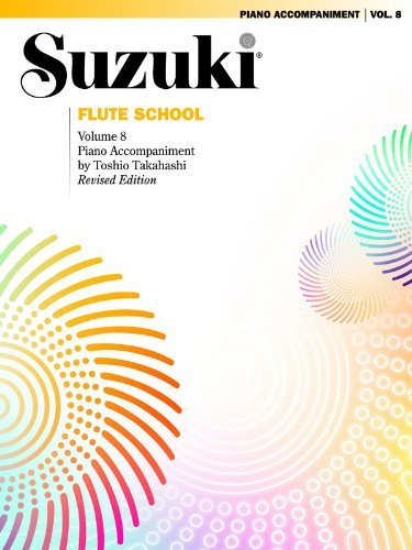 Cover for Alfred Publishing Staff · Suzuki Flute School, Volume 8: Piano Accompaniment (Paperback Bog) [Revised edition] (2003)