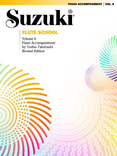 Cover for Alfred Publishing Staff · Suzuki Flute School, Volume 8: Piano Accompaniment (Taschenbuch) [Revised edition] (2003)