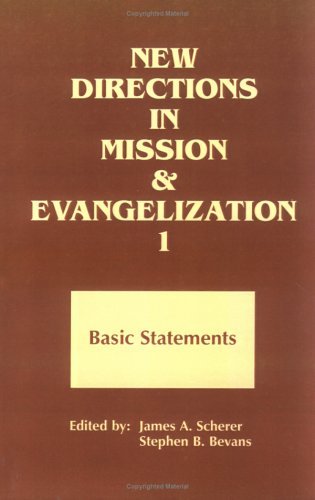 Cover for James A. Scherer · New Directions in Mission and Evangelization (Basic Statement, 1974-1991) (Taschenbuch) (1992)