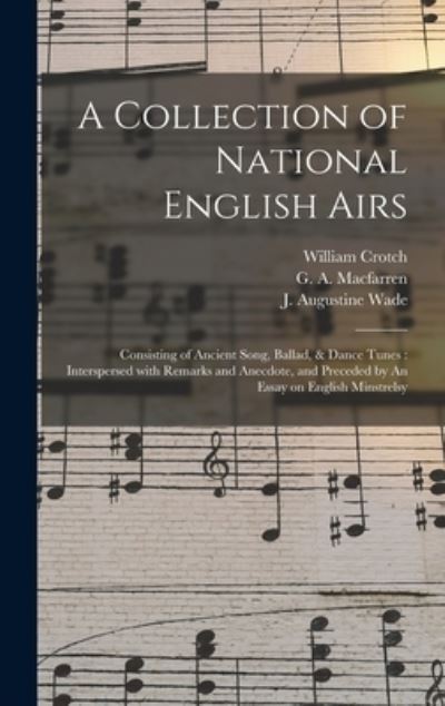 Cover for William 1775-1847 Crotch · A Collection of National English Airs (Hardcover Book) (2021)