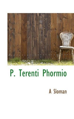 Cover for A Sloman · P. Terenti Phormio (Paperback Book) (2009)