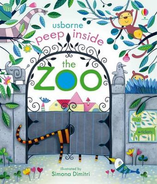 Cover for Anna Milbourne · Peep Inside The Zoo - Peep Inside (Kartonbuch) (2013)