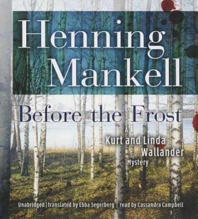 Cover for Henning Mankell · Before the Frost (CD) (2012)