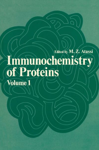 Cover for Zouhair Atassi · Immunochemistry of Proteins: Volume 1 (Taschenbuch) [1977 edition] (2011)