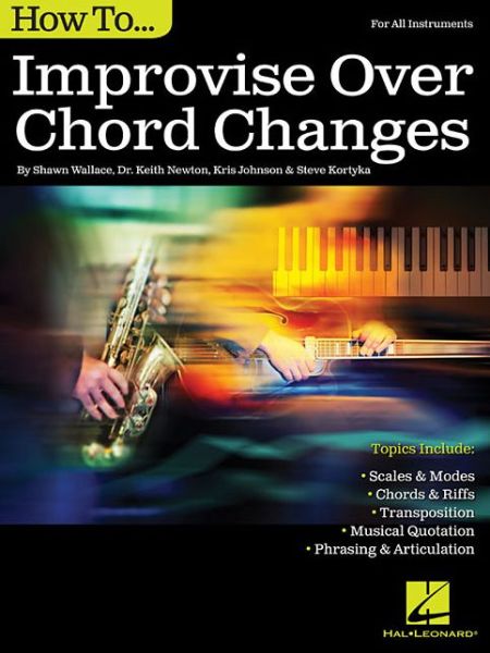 Cover for Wallace · How to Improvise Over Chord Cha (Book) (2018)