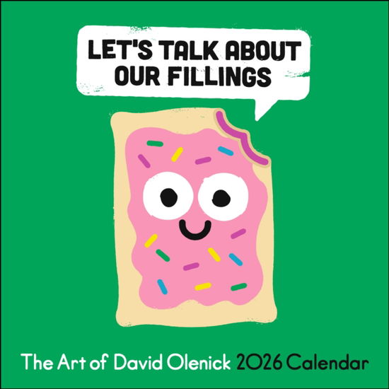 Cover for David Olenick · The Art of David Olenick 2026 Wall Calendar (Calendar) (2025)