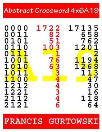 Cover for Mr Francis Gurtowski · Abstract Crossword 4x6A19 (Pocketbok) (2017)