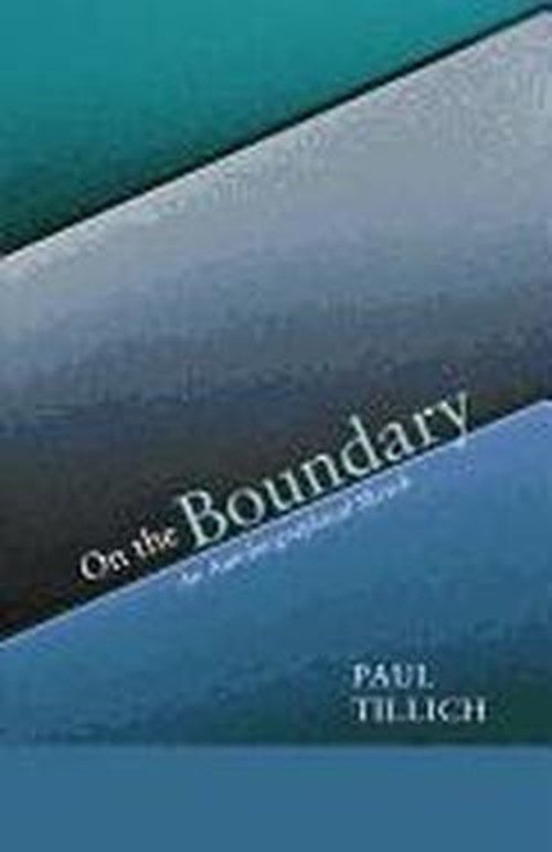 Cover for Paul Tillich · On the Boundary (Paperback Book) (2012)