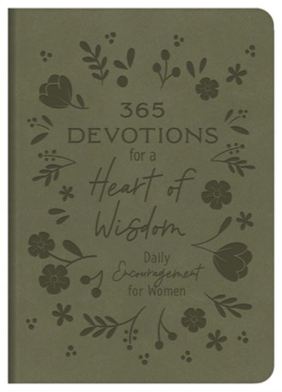 Cover for Compiled by Barbour Staff · 365 Devotions for a Heart of Wisdom (Pocketbok) (2022)