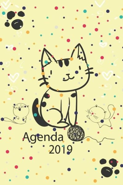 Agenda 2019 - Casa Gato Journals - Bøger - Independently Published - 9781795435925 - 29. januar 2019