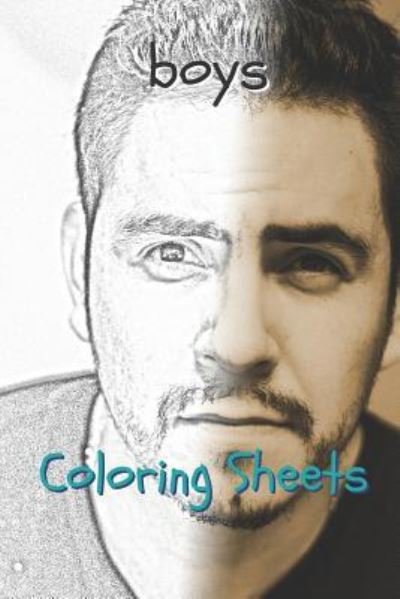 Cover for Coloring Books · Boy Coloring Sheets (Paperback Book) (2019)