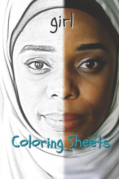 Cover for Coloring Books · Girl Coloring Sheets (Paperback Book) (2019)