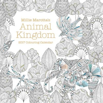 Millie Marotta's Animal Kingdom 2017 Calendar - Millie Marotta - Merchandise - Batsford Ltd - 9781849943925 - 11. august 2016