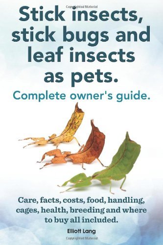 Cover for Elliott Lang · Stick Insects, Stick Bugs and Leaf Insects as Pets (Paperback Book) (2014)