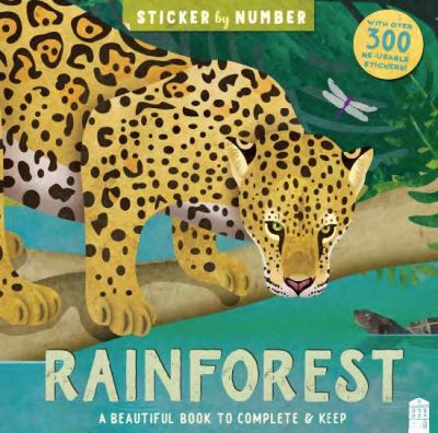 Cover for Kath Jewitt · Sticker By Number Rainforest: Sticker By Number - Sticker By Number (Paperback Book) (2023)