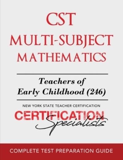 Cover for Certification Specialists · CST Multi-Subject Mathematics (Bok) (2023)