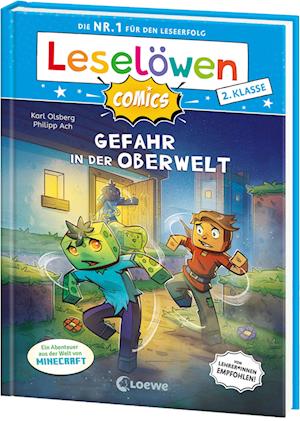 Cover for Karl Olsberg · Leselöwen Comics 2. Klasse - Gefahr in der Oberwelt (Book) (2025)