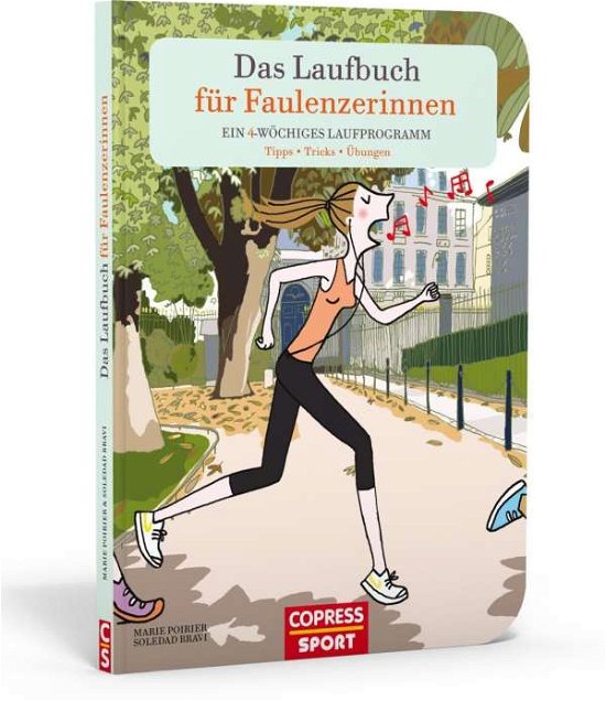 Cover for Poirier · Das Laufbuch für Faulenzerinnen (Buch)
