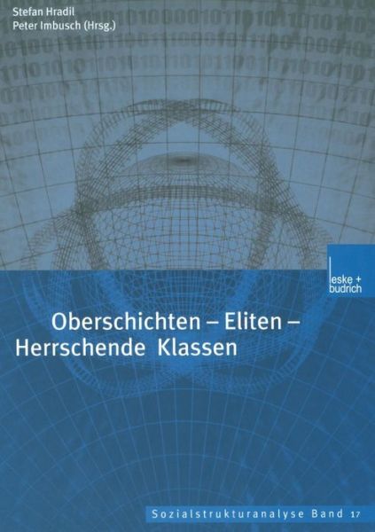 Cover for Stefan Hradil · Oberschichten -- Eliten -- Herrschende Klassen - Sozialstrukturanalyse (Paperback Book) [2003 edition] (2003)