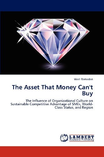 Cover for Wael Ramadan · The Asset That Money Can't Buy: the Influence of Organizational Culture on Sustainable Competitive Advantage of Smes, World-class Status, and Region (Pocketbok) (2013)