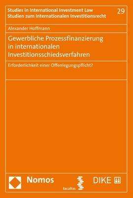 Gewerbliche Prozessfinanzierun - Hoffmann - Books - - 9783848753925 - January 4, 2019