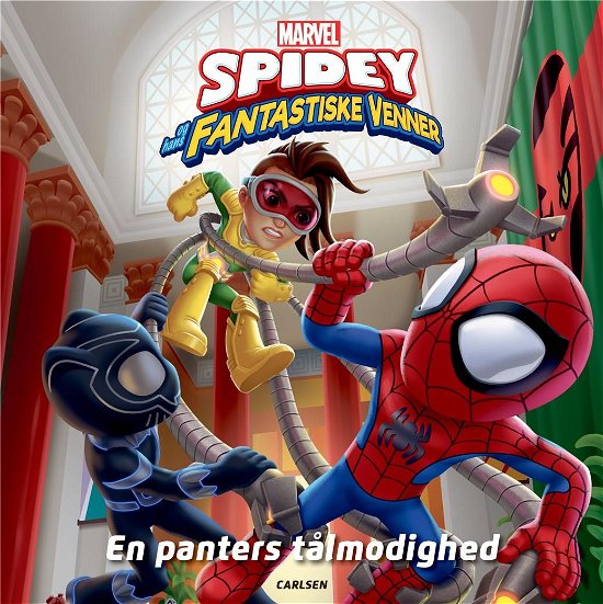 Cover for Marvel · Spidey og hans fantastiske venner: Spidey og hans fantastiske venner - En panters tålmodighed (Innbunden bok) [1. utgave] (2022)