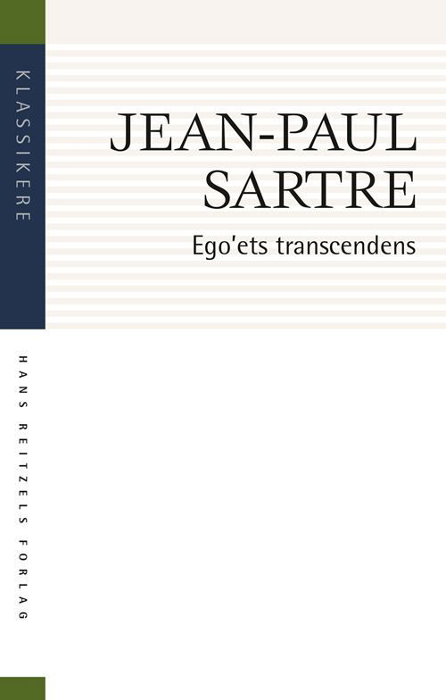 Cover for Jean-Paul Sartre · Klassikere: Ego'ets transcendens (Sewn Spine Book) [3e édition] (2021)