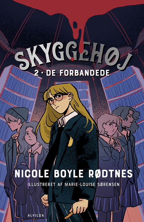 Cover for Nicole Boyle Rødtnes · Skyggehøj: Skyggehøj 2: De forbandede (Inbunden Bok) [1:a utgåva] (2024)