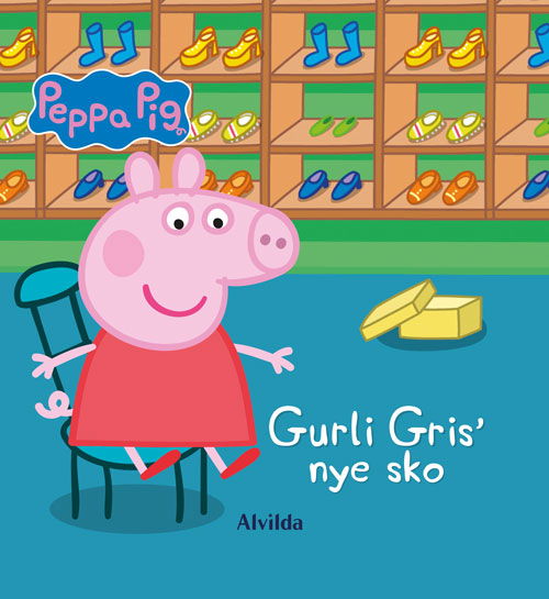 Cover for Gurli Gris: Peppa Pig - Gurli Gris' nye sko (Gebundesens Buch) [1. Ausgabe] (2025)