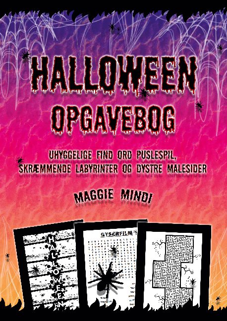 Cover for Maggie Mindi; Maggie Mindi · Halloween Opgavebog (Paperback Book) [1. wydanie] (2021)