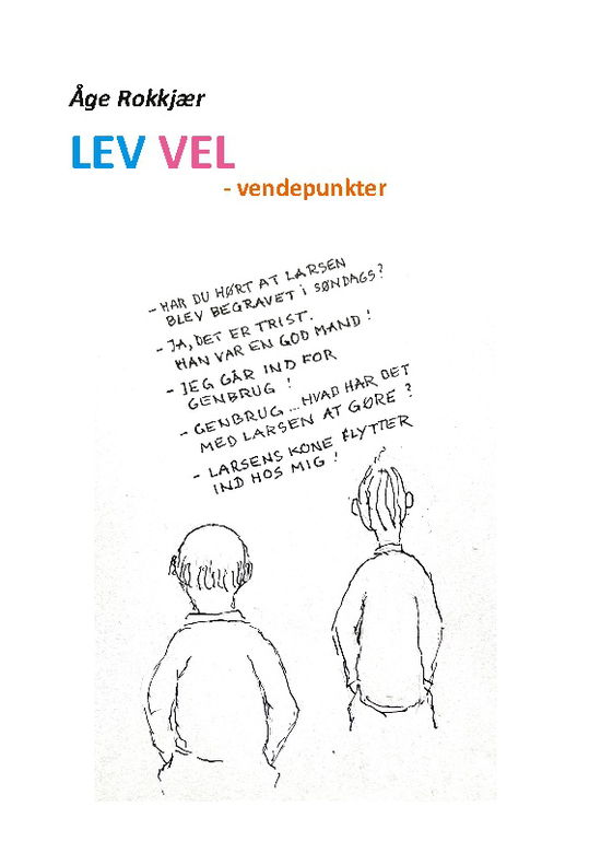 Cover for Åge Rokkjær · Lev Vel (Paperback Book) [1º edição] (2024)