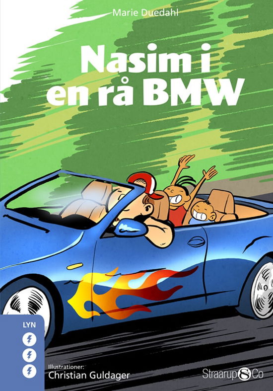 Cover for Marie Duedahl · Lyn: Nasim i en rå BMW (Hardcover Book) [1. Painos] (2022)