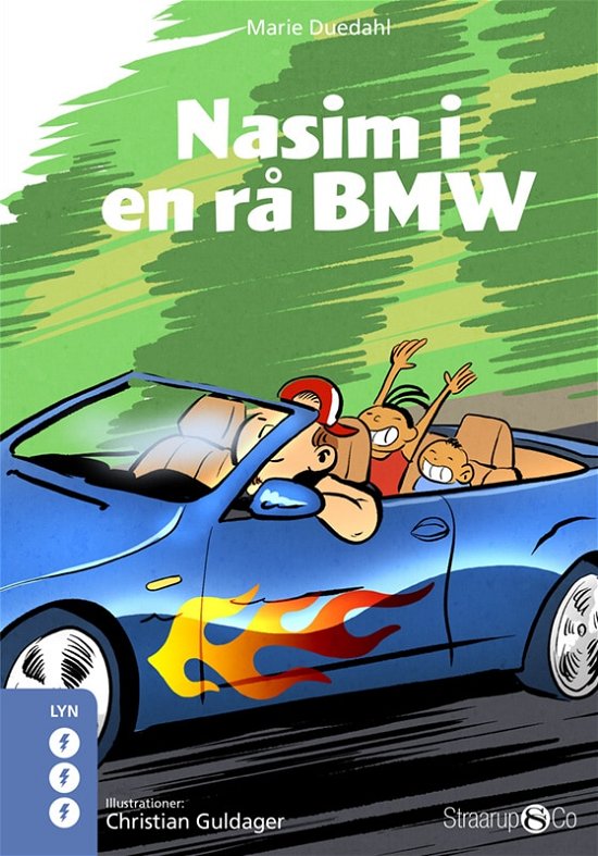 Cover for Marie Duedahl · Lyn: Nasim i en rå BMW (Hardcover Book) [1st edition] (2022)