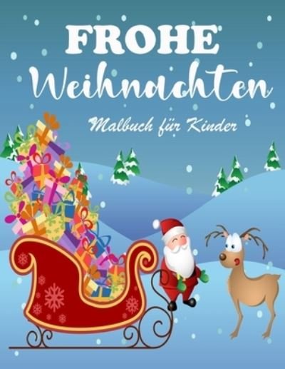Cover for Cian Scott · Erstaunliches Weihnachts-Malbuch fur Kinder (Paperback Bog) (2021)