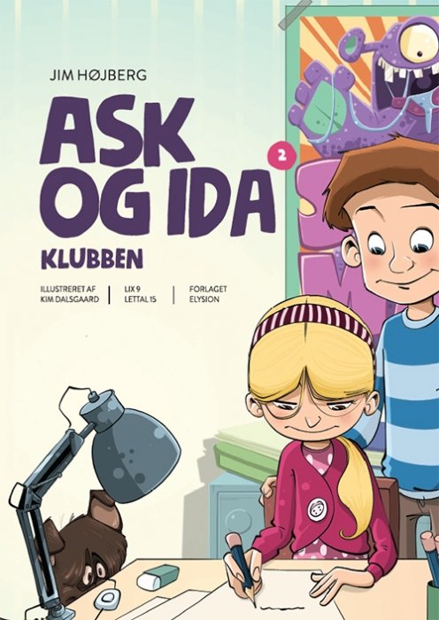 Cover for Jim Højberg · Ask og Ida: Klubben (Hardcover bog) [1. udgave] (2017)