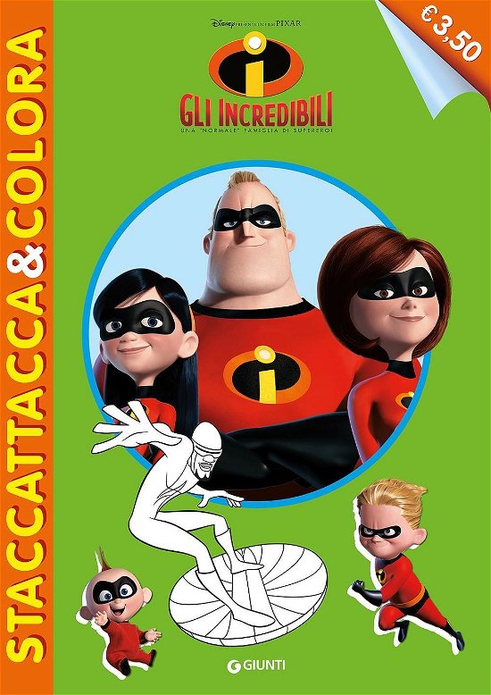 Cover for Disney Pixar · Gli Incredibili (Staccattacca E Colora) (DVD)