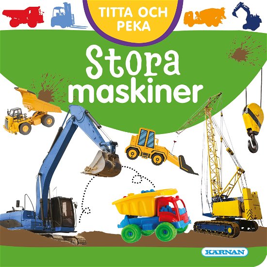 Cover for Stora maskiner (Board book) (2023)