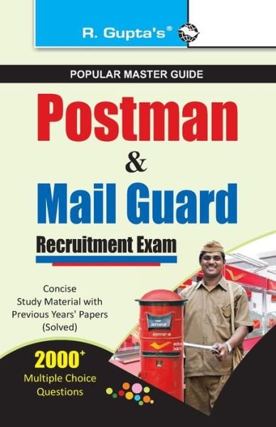 Cover for Rph Editorial Board · Postman and Mail Guard Recruitment Exam Guide (Paperback Bog) (2020)