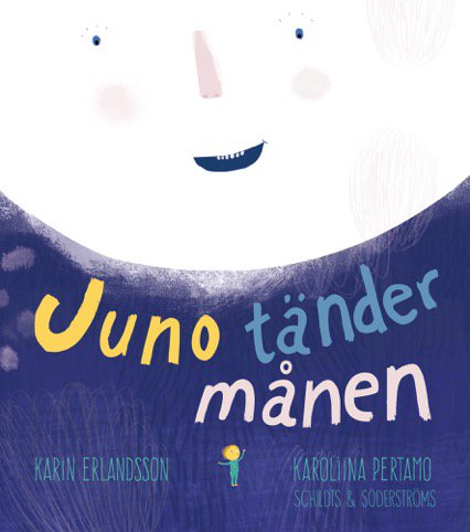 Cover for Karin Erlandsson · Juno tänder månen (Kartor) (2024)