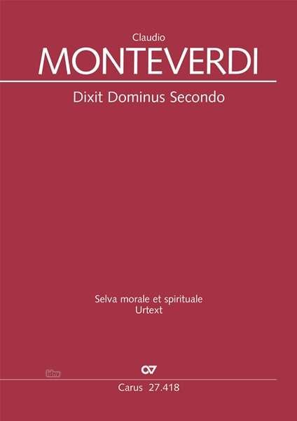 Cover for Monteverdi · Dixit Dominus.2 (Buch)