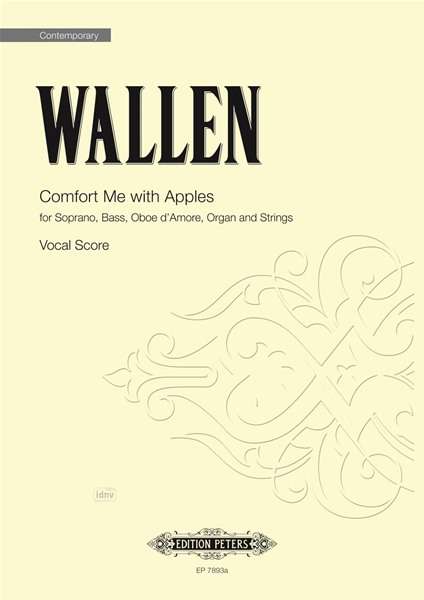 Cover for Errollyn Wallen · Comfort Me with Apples Vocal Score (Paperback Book) (2020)