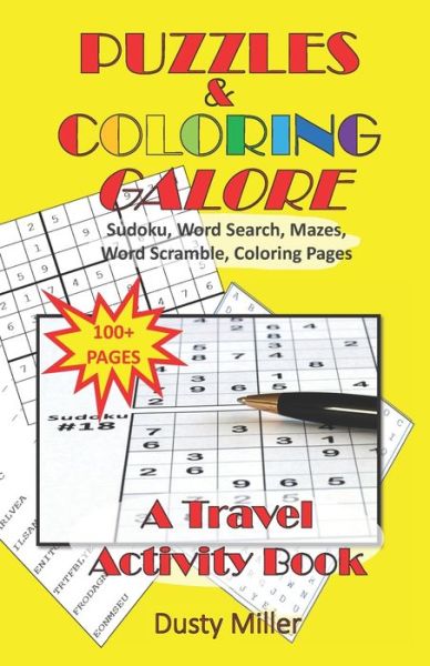 Cover for Dusty Miller · Puzzles &amp; Coloring Galore (Paperback Book) (2020)